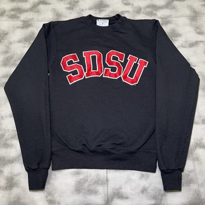 SDSU Sweater Women Size XS San Diego State Crewneck Sweatshirt Black