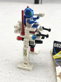 Vintage Lego 6828 Space Twin Winged Spoiler Complete Kit W/Instructions