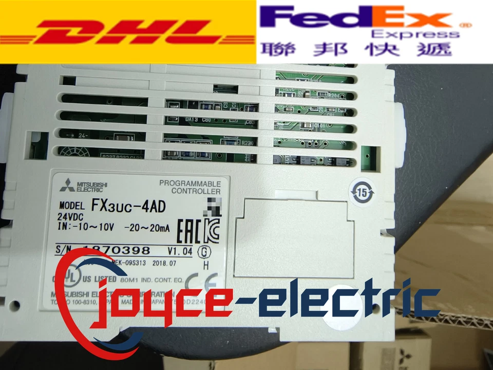 1PC New Mitsubishi FX3UC-4AD Programmable Controller FX3UC4AD Expedited Shipping - Image 2 of 3