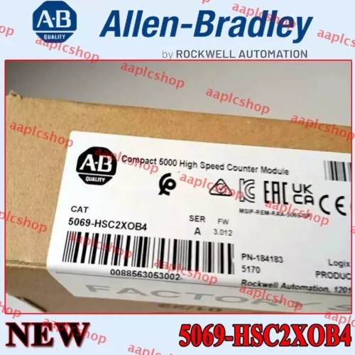 AB 5069-HSC2XOB4 CompactLogix High Speed Counter Module 5069HSC2XOB4