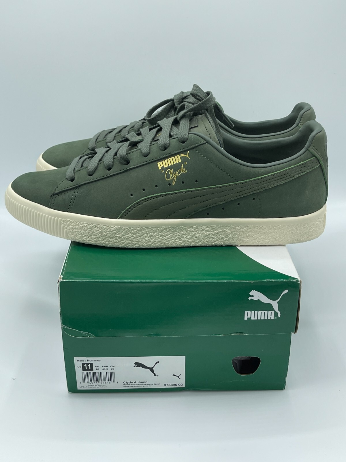 PUMA Clyde Autumn Palette - Thyme 2020 