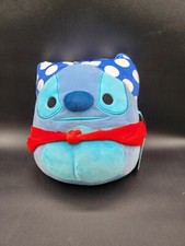 New Squishmallow Kellytoy Plush Disney Lilo Stitch Super Hero Stitch 8" NWT