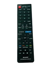 Genuine Sharp RRMCG1019MPPZ Information Display Remote Control   (4a)