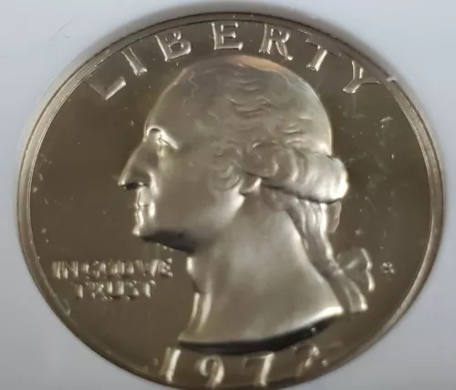 1972 S 25c Proof Washington Quarter- NGC PF 69 Cameo