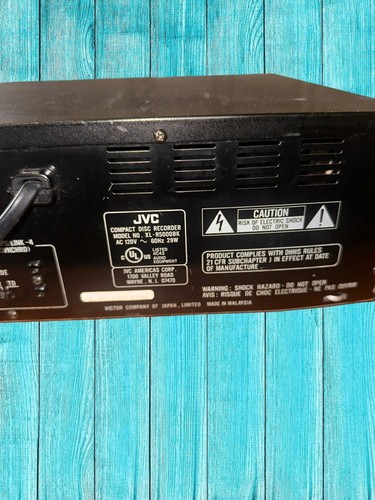 JVC XL-R5000BK CD/CDR Multiple Compact Disc Changer Recorder for Repair - Picture 6 of 7
