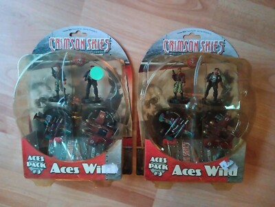 Crimson Skies - Aces Wild Aces Pack #3 - Tabletop Starter Set - Wizkids 2003