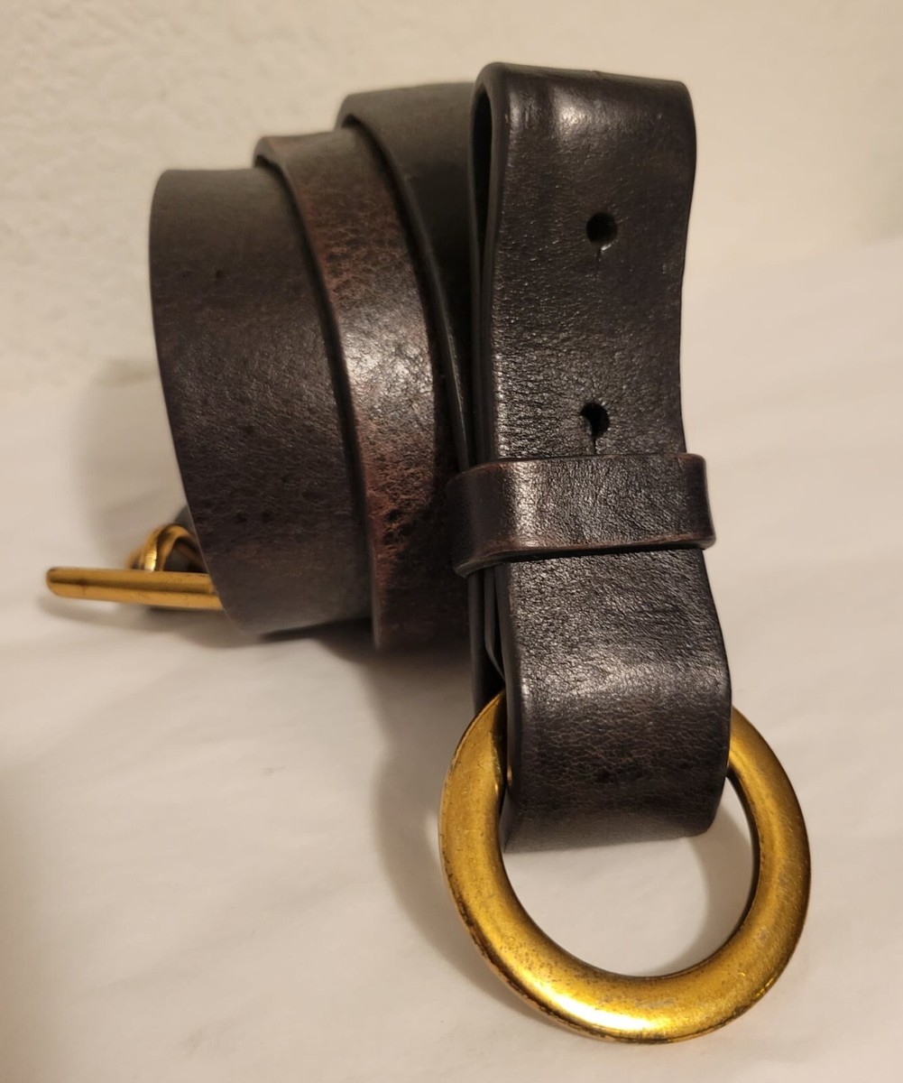 Argentinian vintage leather belt Argentinian Leather Belt – OMNIA main image 4