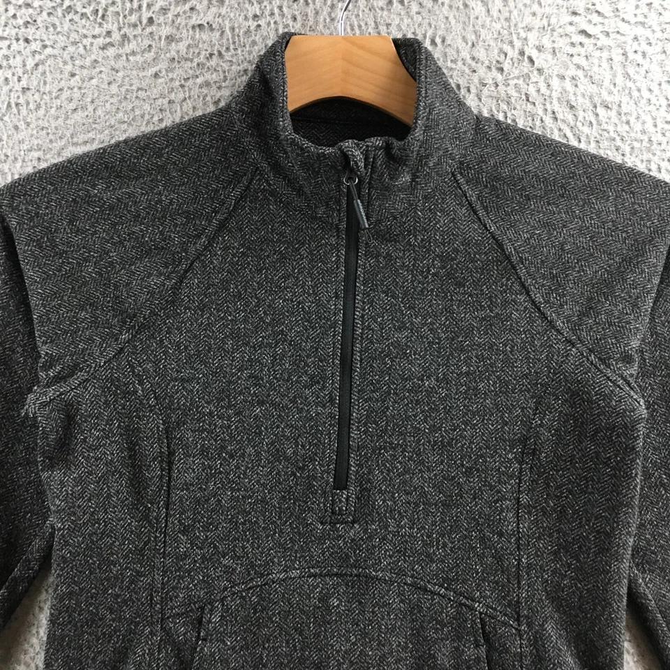 Sudadera Kyodan Exterior Mujer M Gris Manga Larga Pullover Cuello Simulado Informal Foto 2 de 4