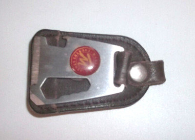 Vintage Advertising Bottle Opener Scraper key chain MARLBORO M COUNTRY STORE