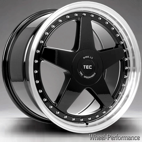 18 Zoll T2 Stufentiefbett Alufelgen 8x18 4x100 ET35 in schwarz für BMW Mini - Bild 1 von 8