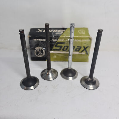 KIT 4 PCS INTAKE VALVE Fiat 131 - 132 - SILVER - DUCATO SONAX FOR 4733348
