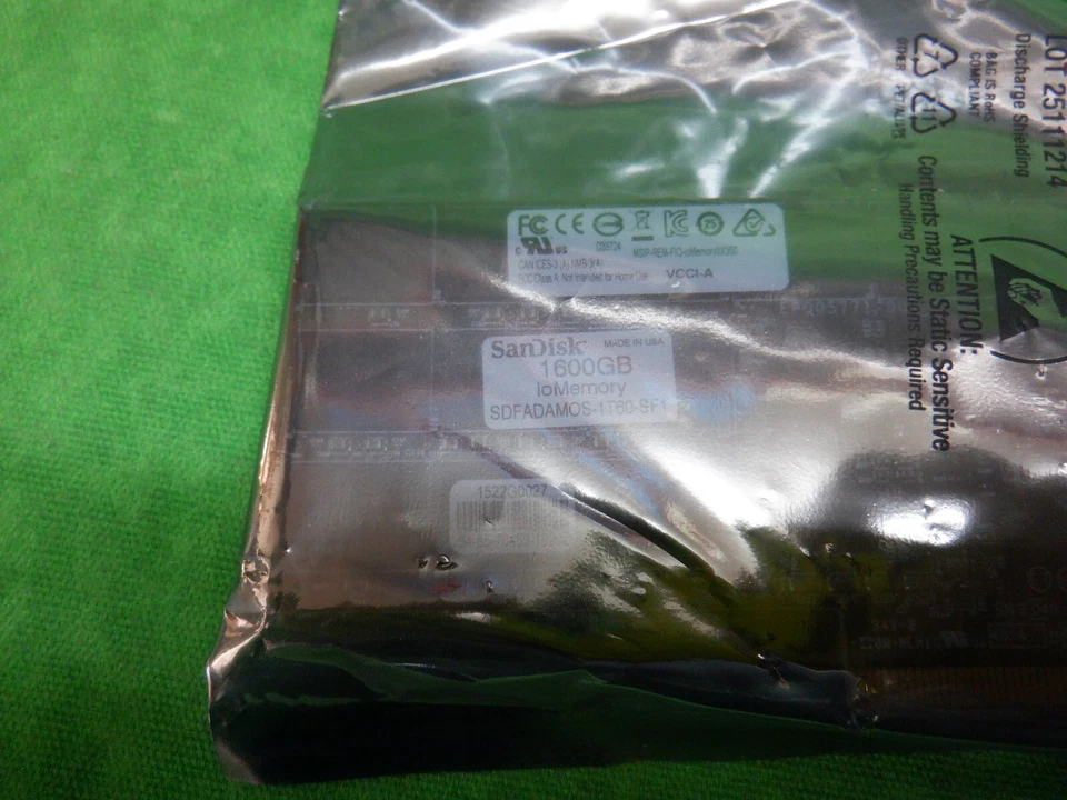 Sandisk Fusion-IoMemory 1600 SDFADAMOS-1T60-SF1 1.6TB PCI-E SSD Card  NEW - Image 4 of 4