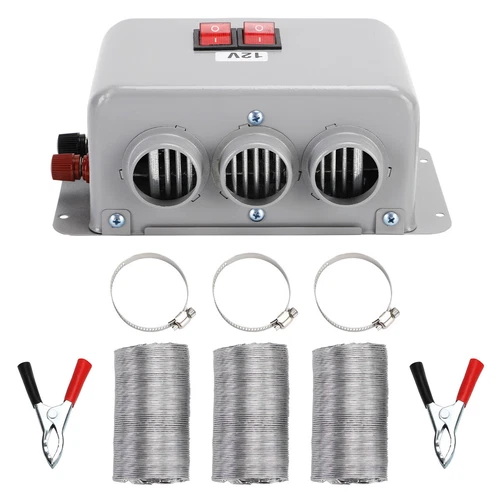 3 Hole 12V 800W Electric Car Heater Heating Fan Defogger Defroster Demister