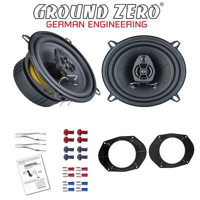 Ground Zero Autolautsprecher Boxen 13cm 220 Watt Set für Peugeot 306 XN
