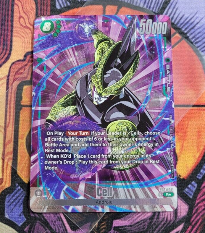 Cell Tournament Pack Winner 3 Promo FB03-061 Dragon Ball Cell Tournament Pack Winner 3 Promo FB03-061 Dragon Ball