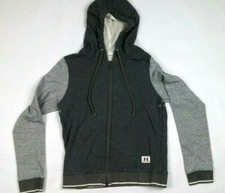 UNDER ARMOUR Legacy Boy's Hoodie Sweatshirt Medium Gray Zipper Allseason