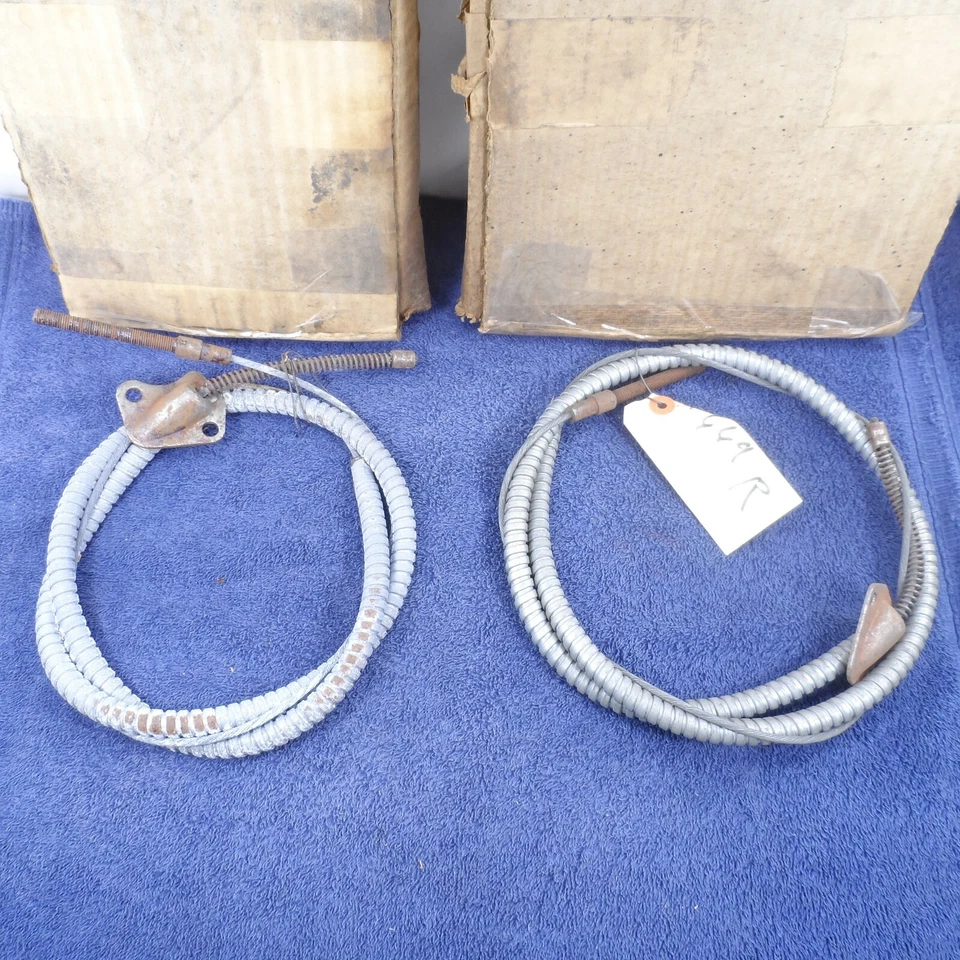 左右后制动电缆套件 1940 Hudson Traveler 6 1940 Hudson DeLuxe 6 — 第 2/4 张图片