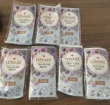 210 pcs Tea bag Filter Empty Teabags Herb Loose Bag Flip Empty