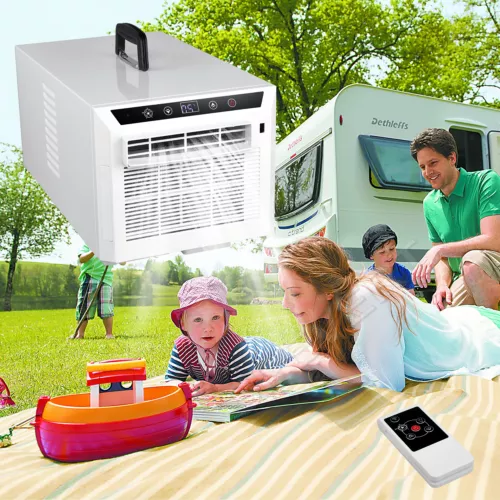 1300W Mobiles Klimagerät Klimaanlage 24V/110V/220V Campingzelt Wohnmobil LKW - Bild 2 von 19