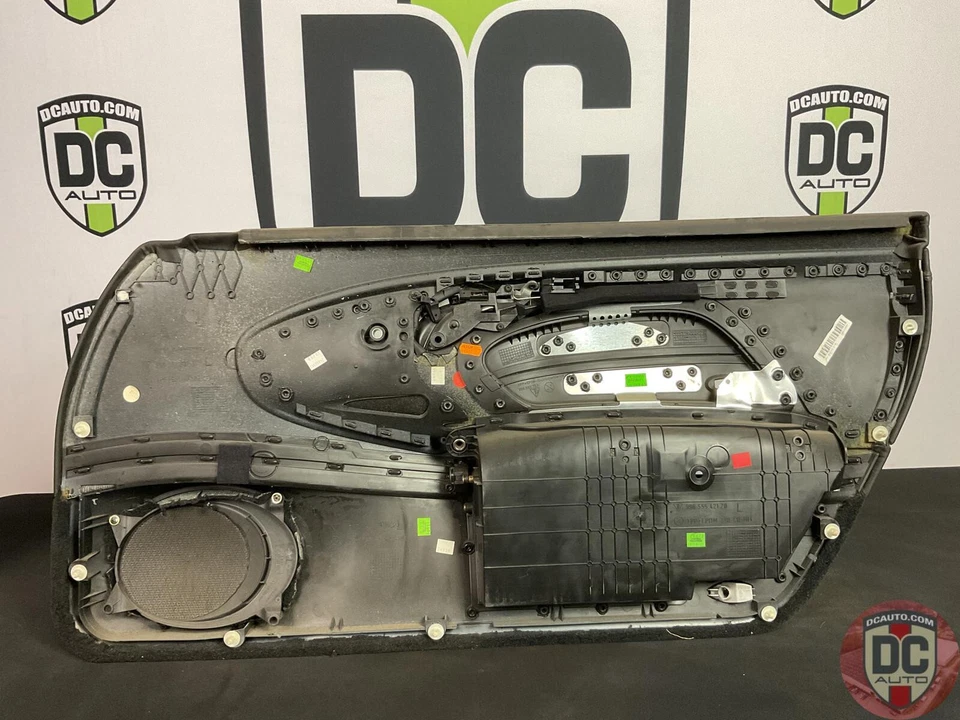 2003- Porsche 911 996 Left Door Panel Black Leather 99655512109ETC 125100 - Image 2 of 4