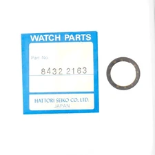 NEW Genuine Seiko Watch Part #8432 2163 Inner Bezel Dial Ring Watchmaker Part