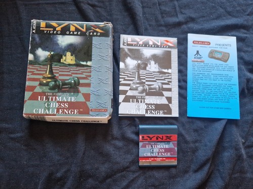 ULTIMATE CHESS CHALLENGE Atari Lynx gioco - Foto 1 di 6
