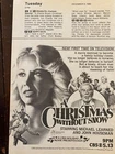 A Christmas Without Snow, Michael Learned, John Houseman,  Vintage TV Guide Ad
