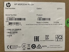 HP HPE FlexNetwork MSR3044 JG405A Router RJ45 SFP J405