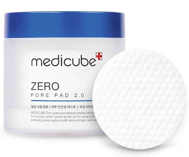 Medicube Zero Pore Pad 2.0 70ct Exfoliating Toner Korean Cosmetics for