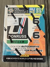 Panini Women's World Cup 2023 Sticker Box – 50 Packs, 250 Stickers (USA Version, Made In Italy)