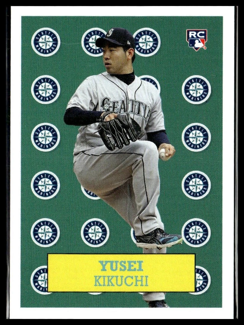 2019 Topps Throwback Thursday #TBT 87 Yusei Kikuchi Seattle Mariners RC PR 573