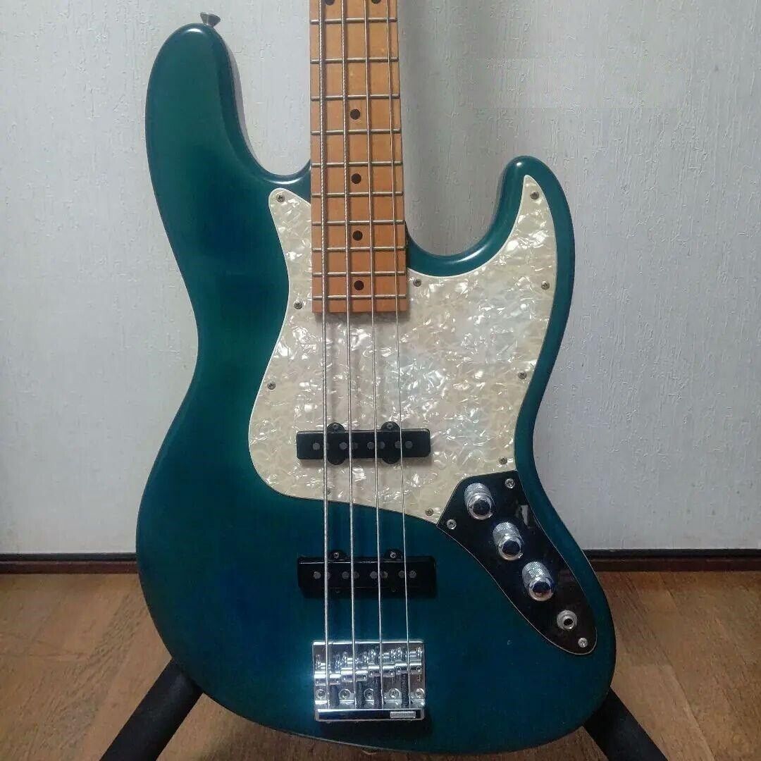 Bacchus BJB-98 GLAY JIRO Signature Model Electric Bass Guitar Blue Very Good