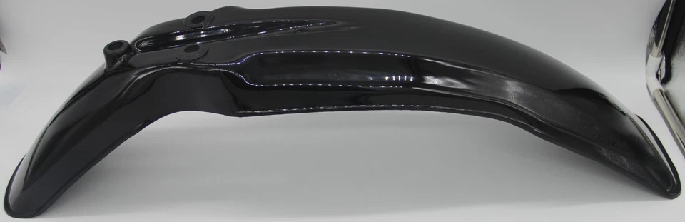 Guardabarros delantero negro para guardabarros Honda XL125 S 1984-1985 XL185 S 1983-1984 Foto 2 de 4