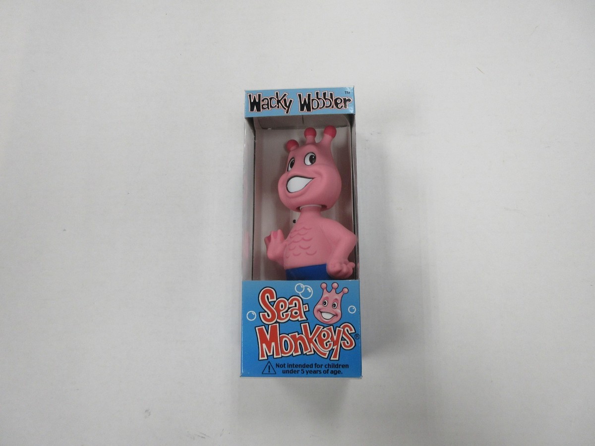 FUNKO SEA MONKEYS WACKY WOBBLER BOBBLE-HEAD FIGURE WITH BOX FUNKO SEA MONKEYS WACKY WOBBLER BOBBLE-HEAD FIGURE WITH BOX