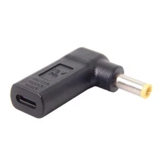 USB 3.1 C USB-C to PD Emulator Trigger 90 Degree Angled Adapter 5.0x1.0mm