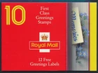 GB 1992 SG KX4 GREETINGS MEMORIES BOOKLET FINE MINT MNH SG1592a