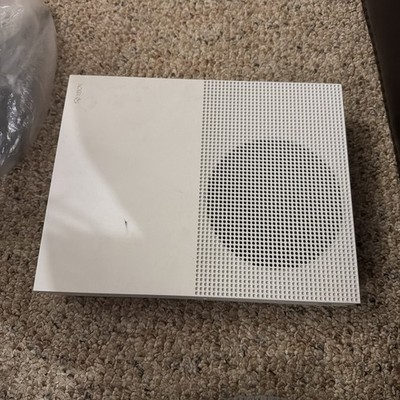 Microsoft Xbox One S 500GB White Console - Working- No Controller