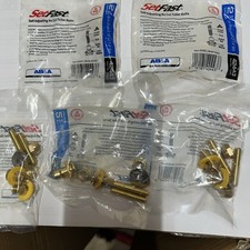 Lot Of 5 SetFast Self Adjusting Toilet Bolts No Cut 5/16" x 2-1/4" Part 42443