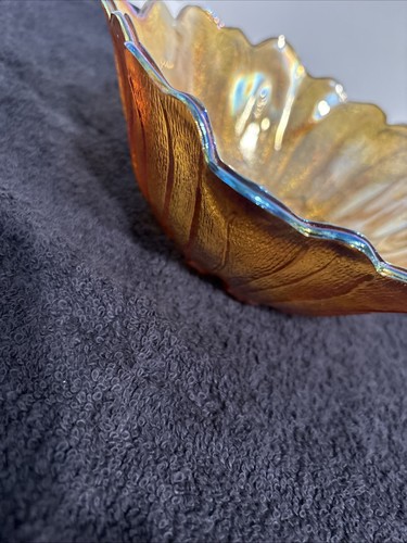 Vintage Indiana Carnival Glas Sonnenblumenschale - Bild 2 von 7