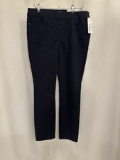Women's Liz Claiborne Mid Rise Pants In Navy Size 12.