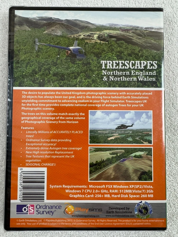 Treescapes Northern England & North Wales - Vol. 3 - Windows PC - FSX - New - Image 2 of 2