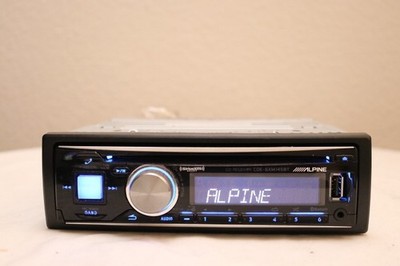 Alpine CDE-SXM145BT Bluetooth Car CD Head Unit USB Radio Stereo Single DIN AM/FM