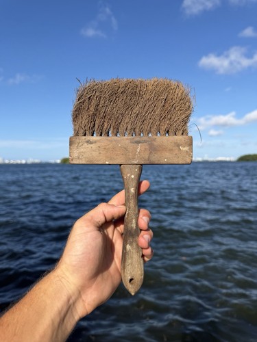 Beautiful Natural Bristle Wood Handle Art Paint Brush