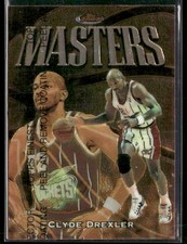 1997-98 Finest #176 Clyde Drexler Basketball Card 3003E