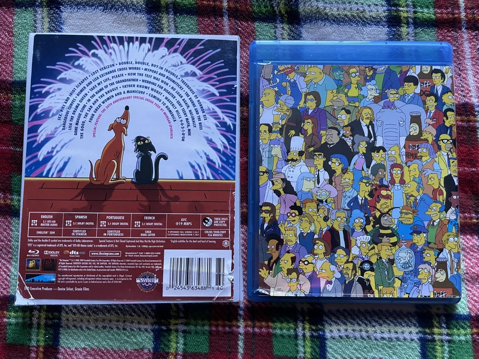 THE SIMPSONS - THE COMPLETE TWENTIETH SEASON, BLU-RAY with SLIPCOVER Season 20 - Image 2 of 3