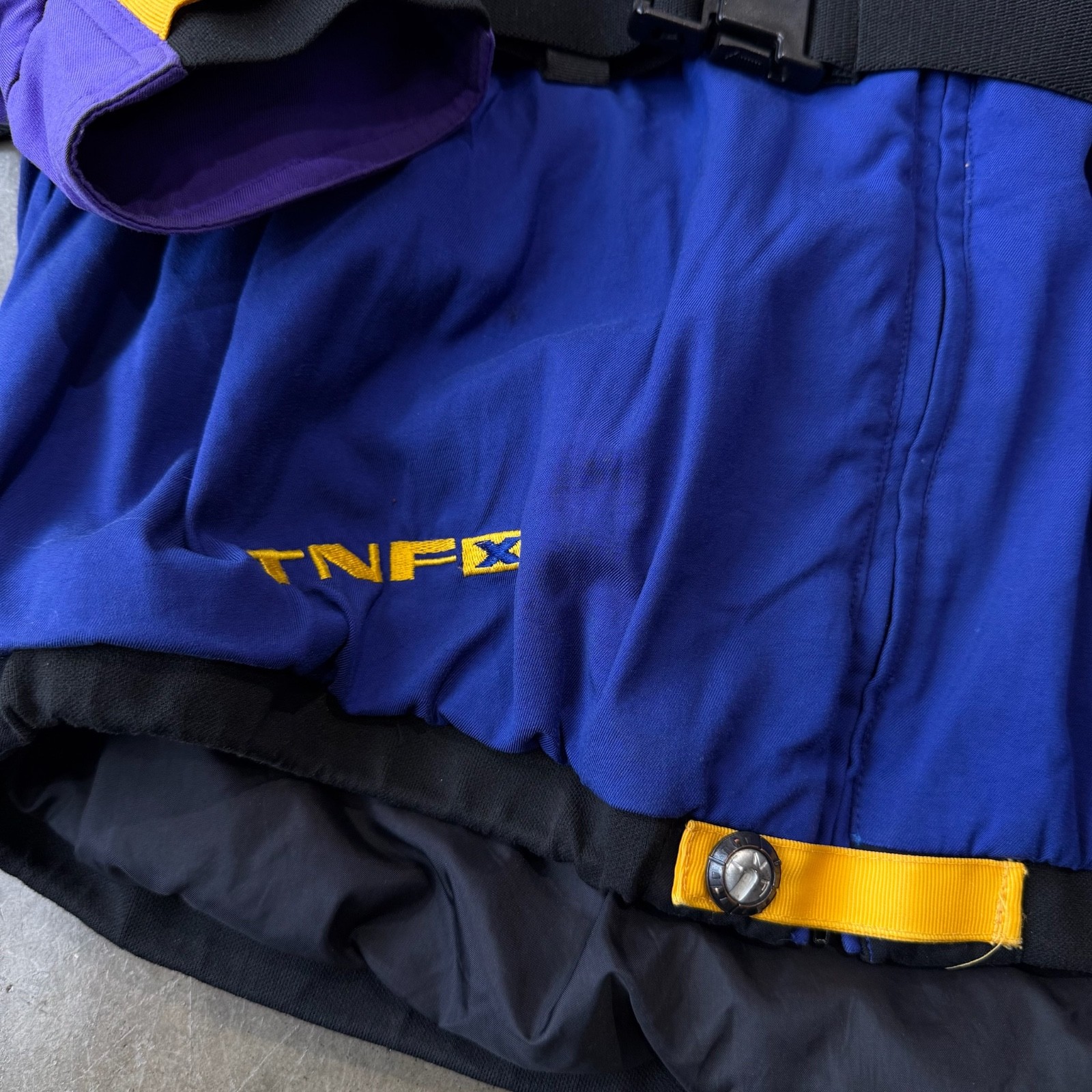 RARE Vintage The North Face TNFX Gore-Tex Jacket M-XL Purple Black Yellow image 2