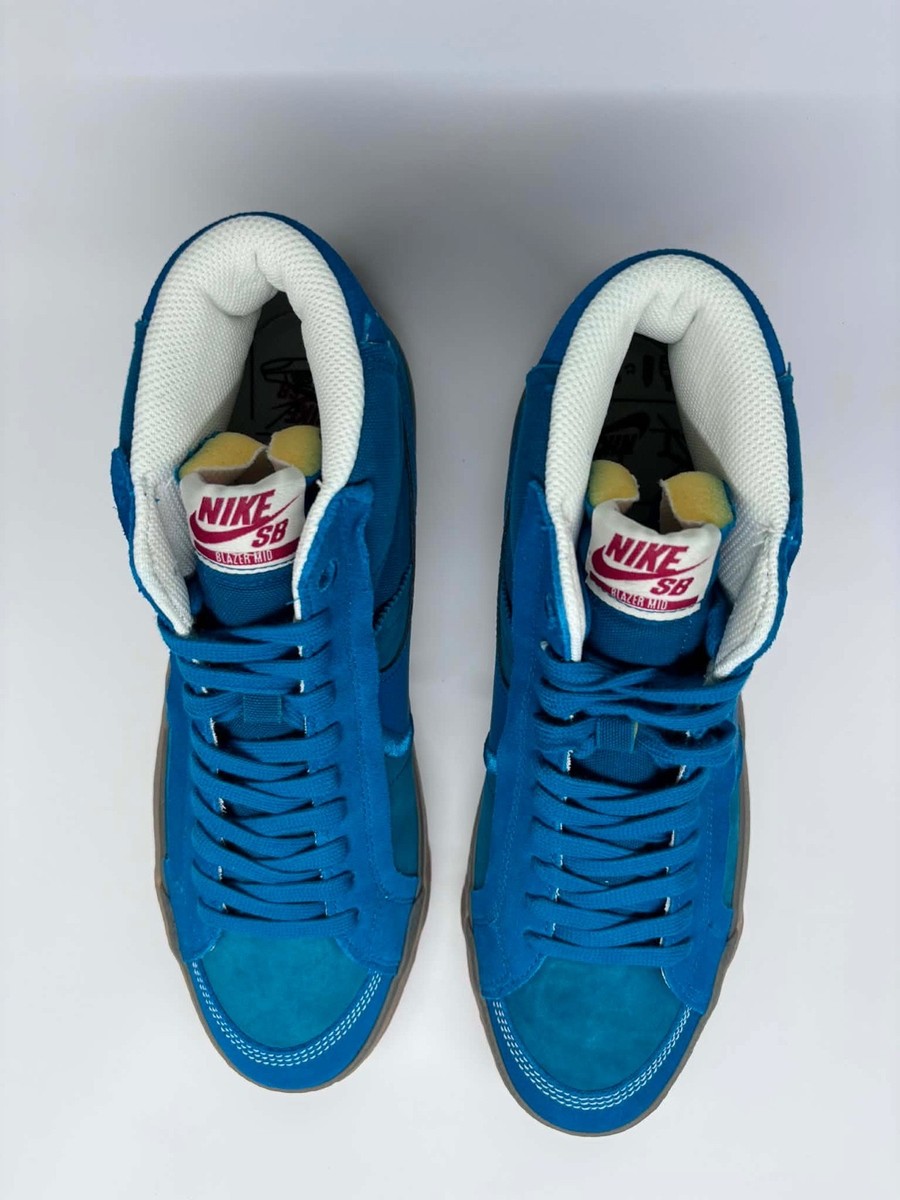 Size 10 - Nike Zoom Blazer Premium Plus SB Mid Teal Gum for  display picture 1