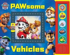 Nickelodeon PAW Patrol: PAWsome Vehicles Sound Book by PI Kids English Board B