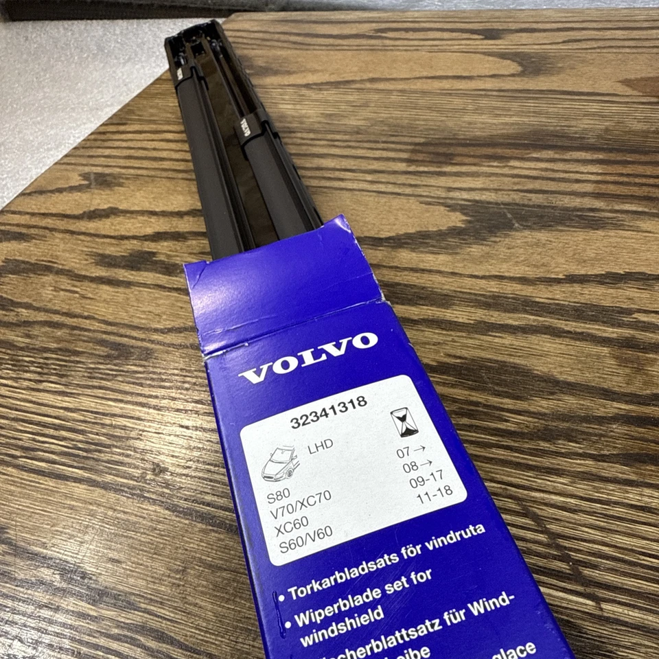 Kit de limpador Volvo genuíno 32341318 para modelos 2007-2018 – Novo na caixa - Imagem 3 de 4