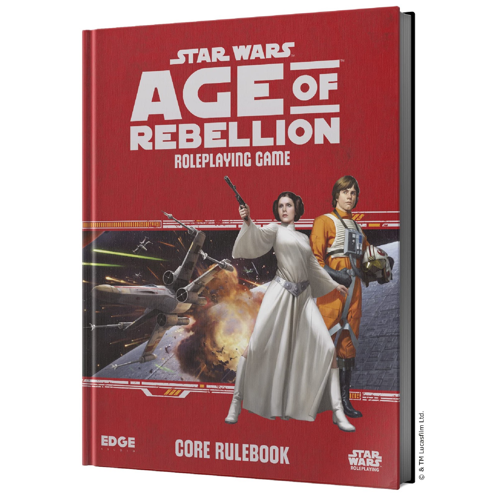 Edge, Star Wars Age of Rebellion RPG: Core Rulebook, RPG, Ages 12 plus, 2-4 Play